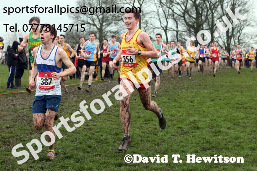 Senior boys 2019 New Balance English Schools Cross Country Champs, Temple Newsam, Leeds. Photo:  David T. Hewitson/Sports for All Pics